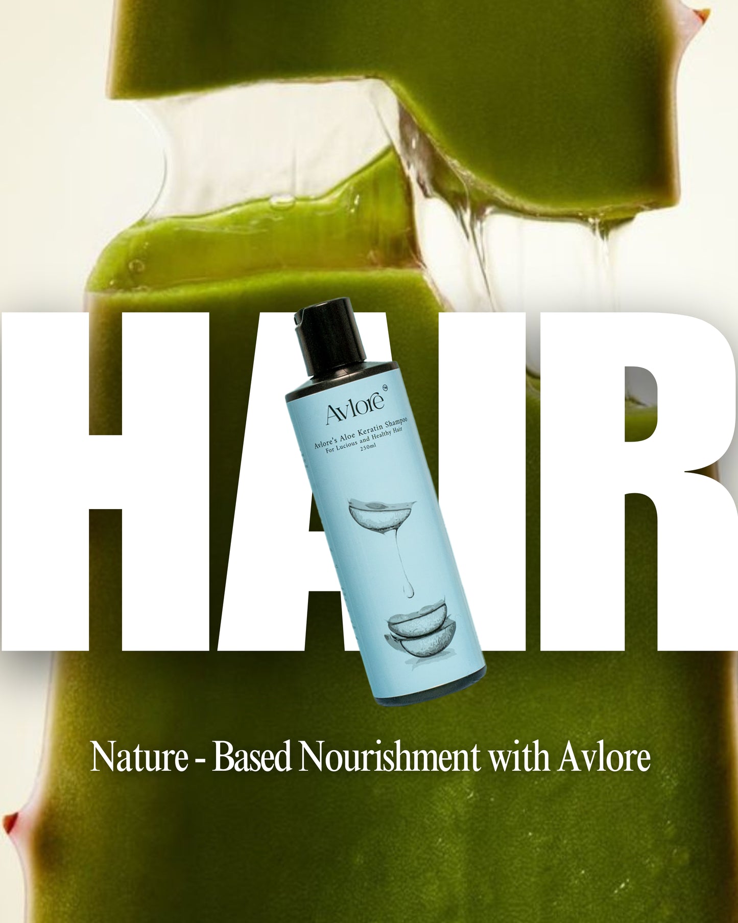 Step 1 : Aloe Keratin Shampoo